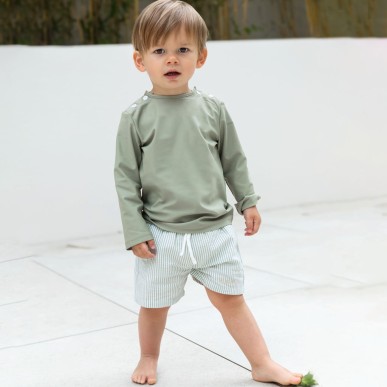 SHORT OSCAR - OLIVE - Les petits dorés - Nantes