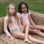 ruffled swimwear - bardot panties - swim