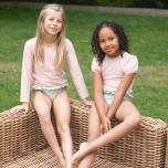 ruffled swimwear - bardot panties - swim