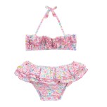 bikini - floral pink - les petits dorés - NANTES - swimwear - bohemian