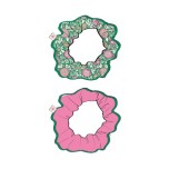 scrunchies - tropical print - poetic - hair accessories - girls - vacation - summer - beach - pool