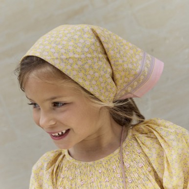 floral scarf - Indian print - for girls - swim - beach - summer - accessories