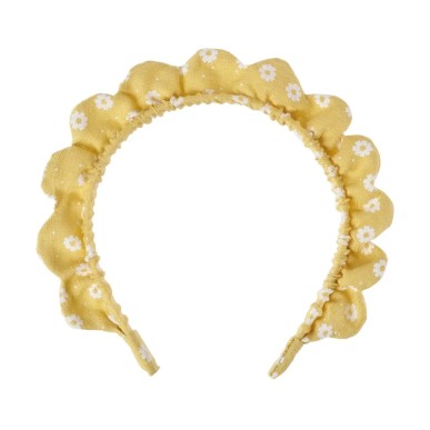 Bandeau fleur soleil - enfant - fille - accessoires - école - vacances - été
