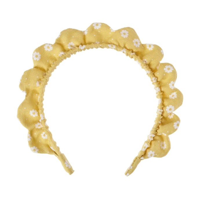 Bandeau fleur soleil - enfant - fille - accessoires - école - vacances - été