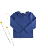 - Top swimwear - anti-uv - ruffle collar - blue navy - les petits dorés - NANTES