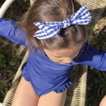 ruffle collar- blue - flying body - Anti-uv - doré - Les petits dorés - Nantes