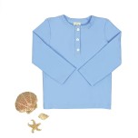 JEAN - Top - ANTI-UV - THREE BUTTONS - BLUE - les petits dorés - Nantes