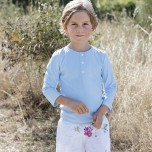 JEAN - Top - ANTI-UV - THREE BUTTONS - BLUE - les petits dorés - Nantes